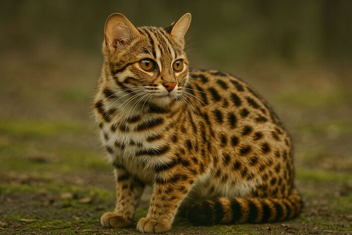 Divoká bengálská kočka ALC